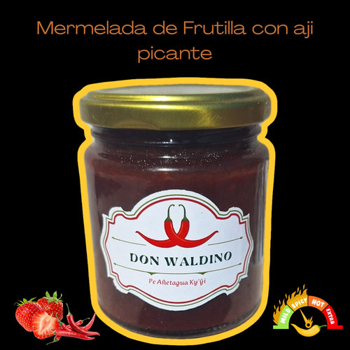 Mermelada de Frutilla Picante - Frasco 300g