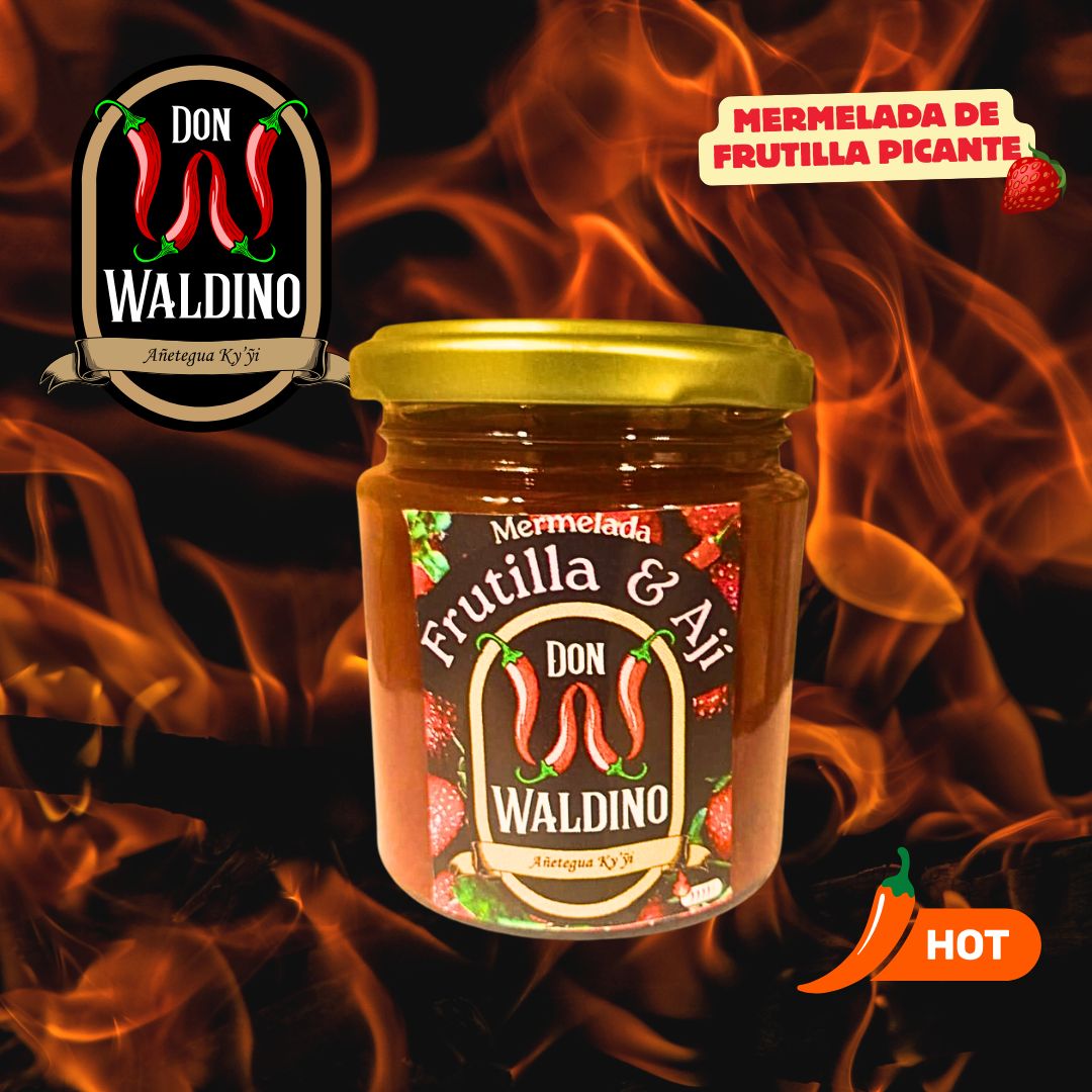 Mermelada de Frutilla y Ají Don Waldino